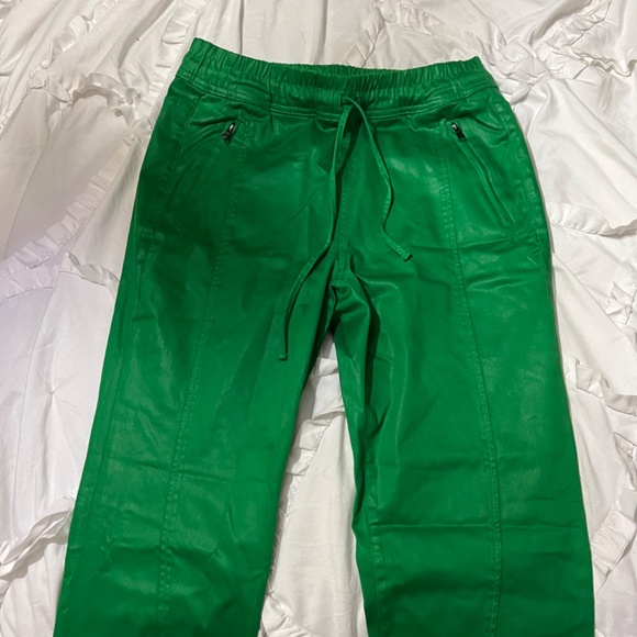 Green Cotton Citizen Pants - Picture 4 of 4